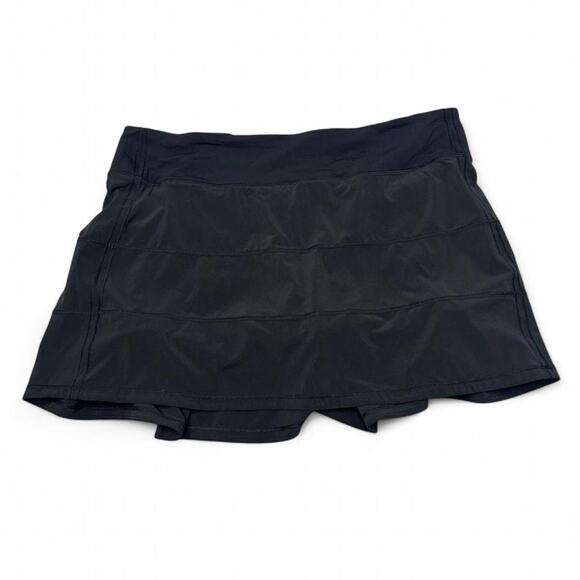 Lululemon Dresses & Skirts - Lululemon Pace Revival Black Women’s Size 10 Skirt With Inside Liner Gorpcore